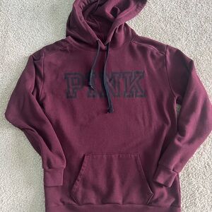 PINK Victoria's Secret Burgundy Men's Sweater
